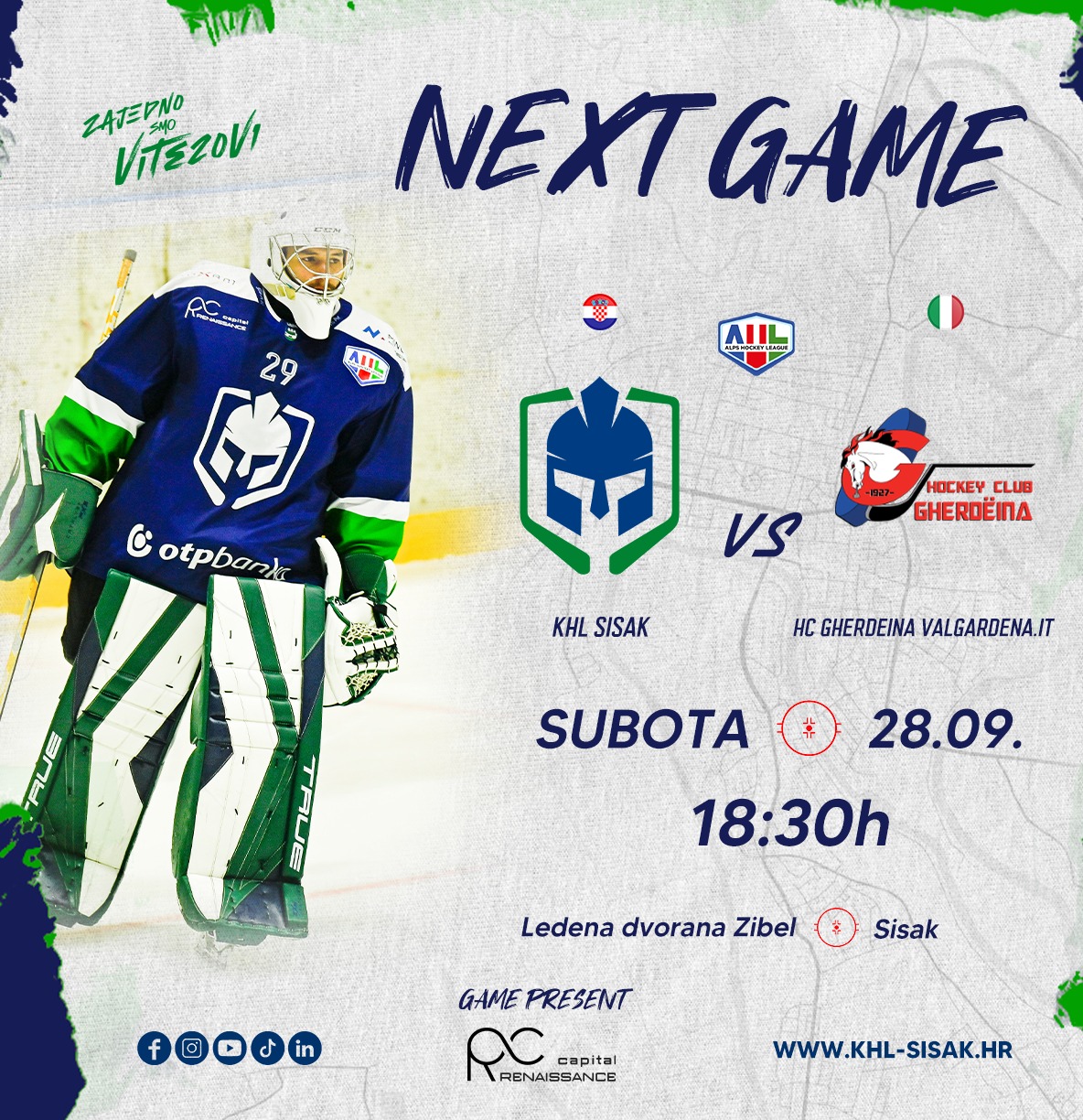 You are currently viewing Premijera pred domaćom publikom KHL SISAK!