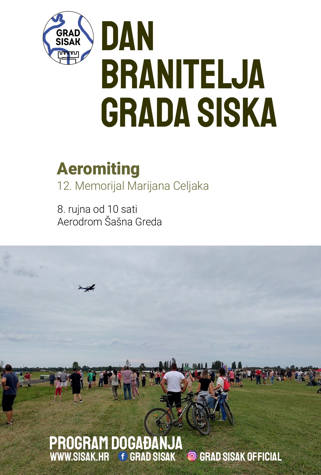 You are currently viewing Bogat program Dana branitelja Grada Siska –  aeromiting…