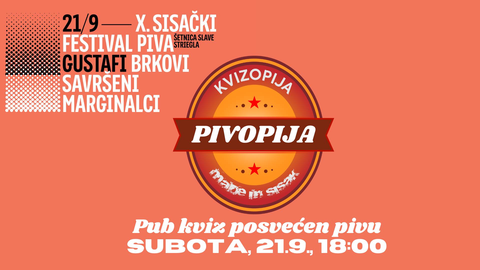 You are currently viewing Kvizopija – Prvi sisački pub kviz na X. Sisačkom festivalu piva