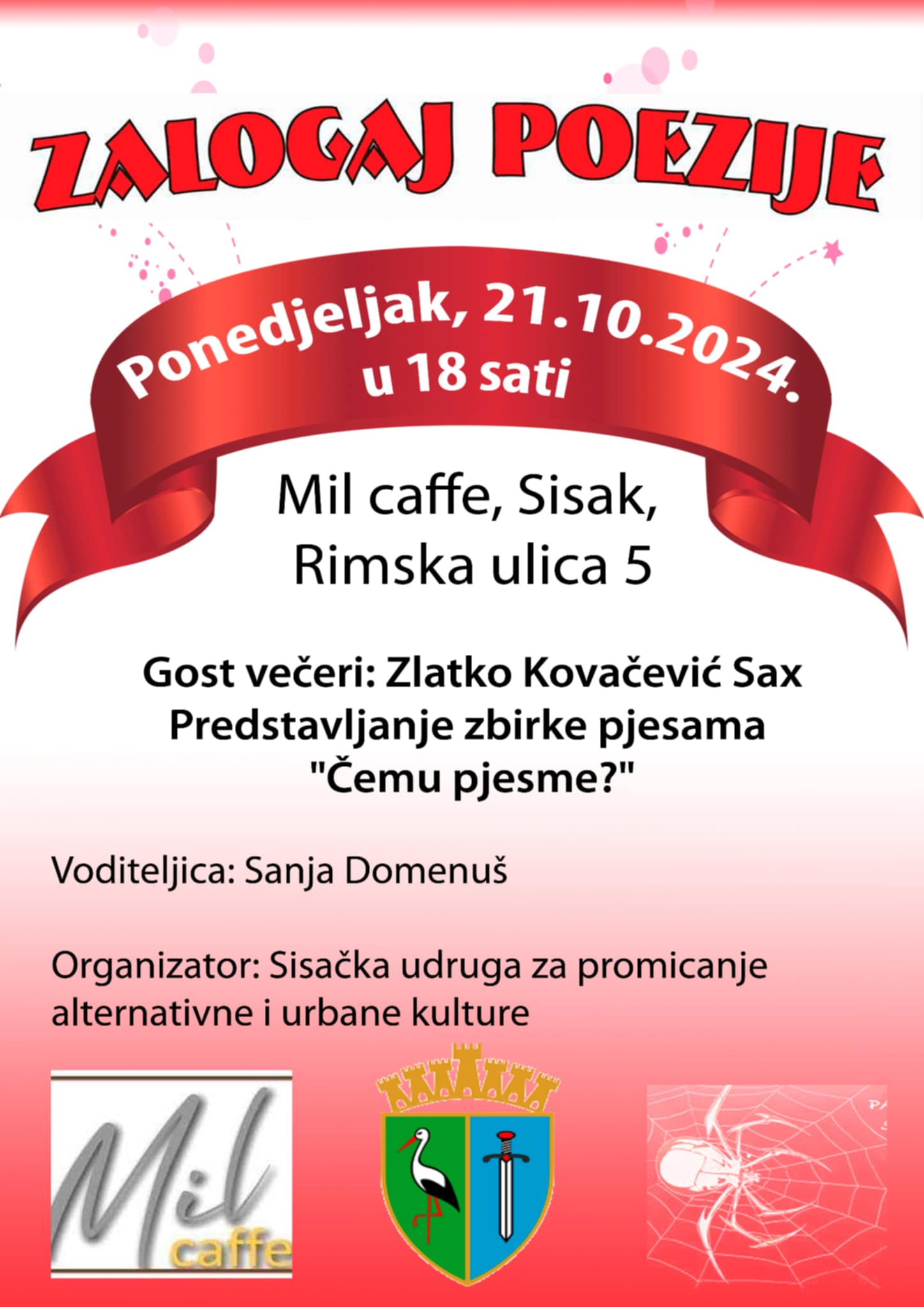 You are currently viewing Zalogaj poezije – u Mil caffe