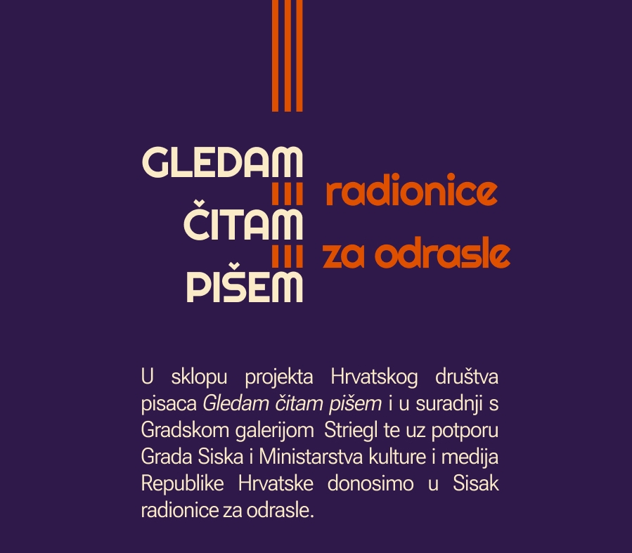 You are currently viewing 26.10.2024. Radionica pisanja proze s Marijom Andrijašević