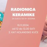 Read more about the article Radionica keramike za sve mlade umjetnike (9+ godina)