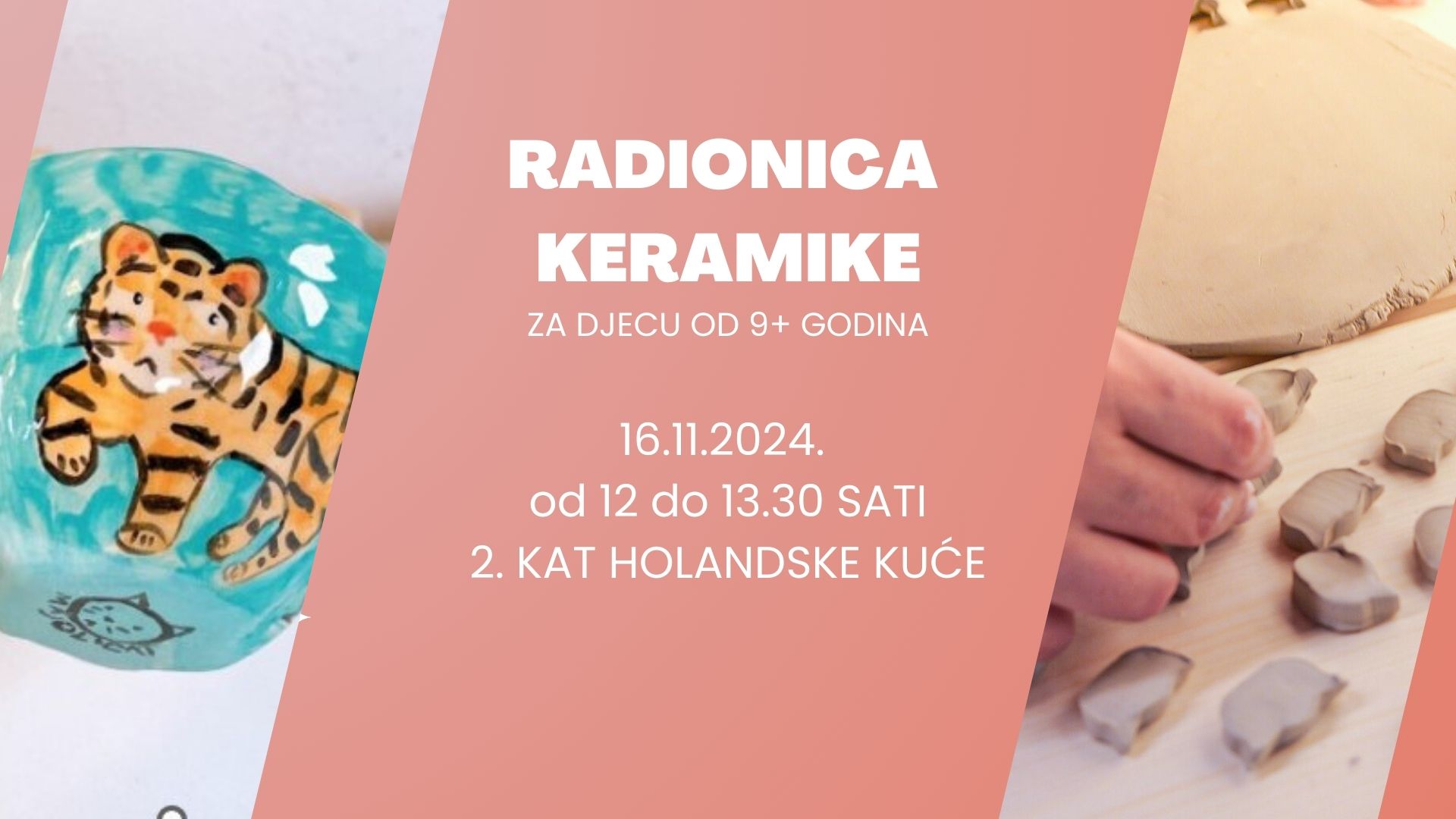 You are currently viewing Radionica keramike za sve mlade umjetnike (9+ godina)