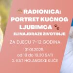 Read more about the article Noć muzeja u GGS studiu: Radionica: Portret kućnog ljubimca (ili najdraže životinje)