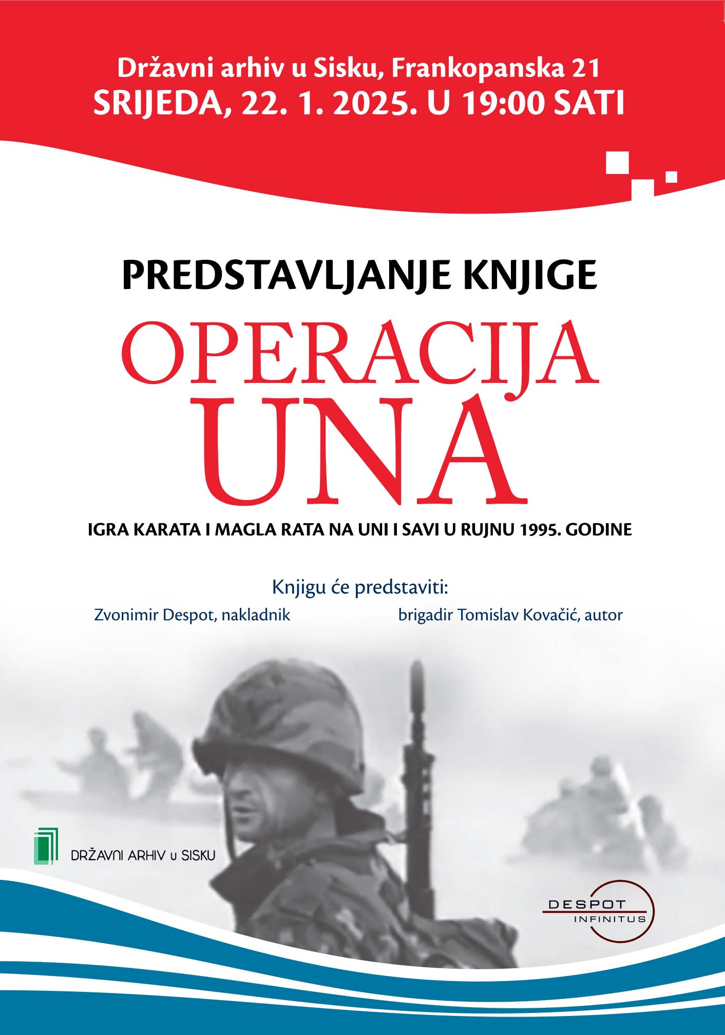 You are currently viewing NAJAVA – predstavljanje knjige “OPERACIJA UNA”