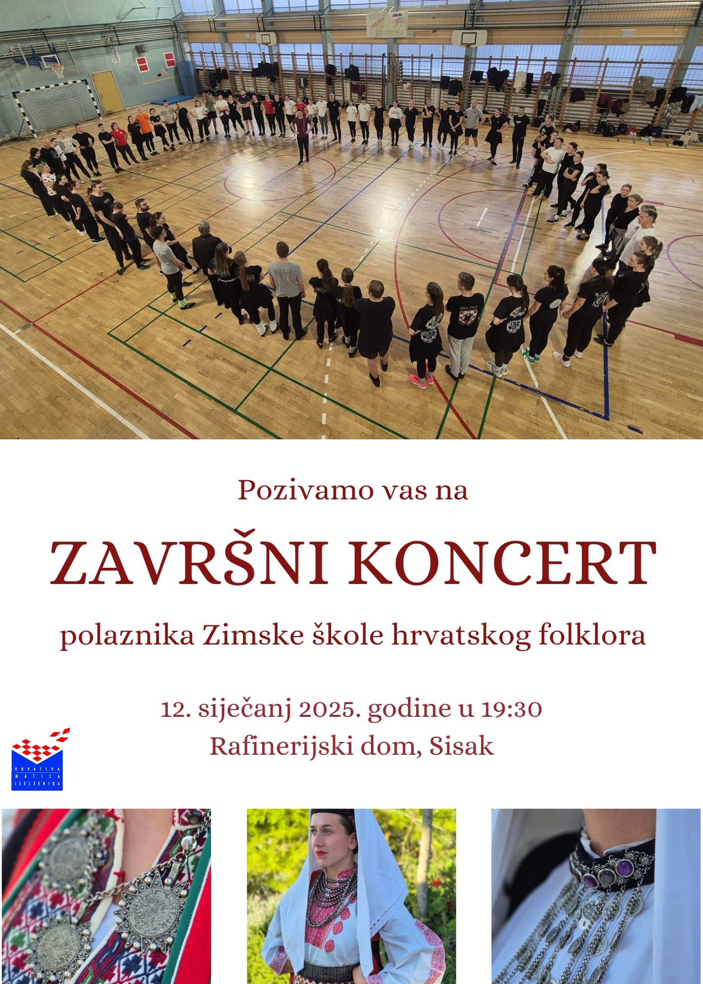 You are currently viewing ZAVRŠNI KONCERT ZIMSKE ŠKOLE FOLKLORA U SISKU 12. 1.2025.