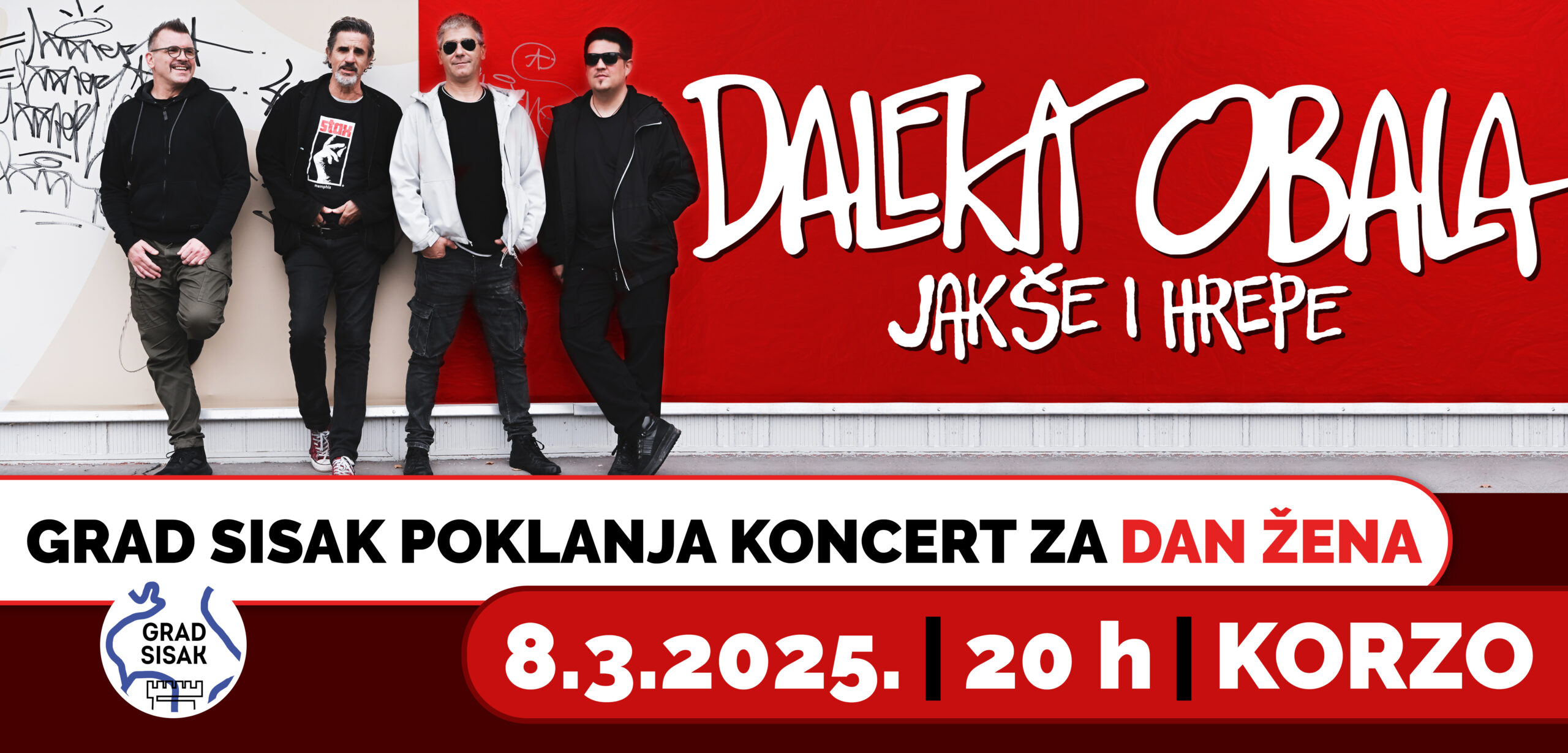 You are currently viewing Koncert Daleke obale Jakše i Hrepe na sisačkom Korzu!