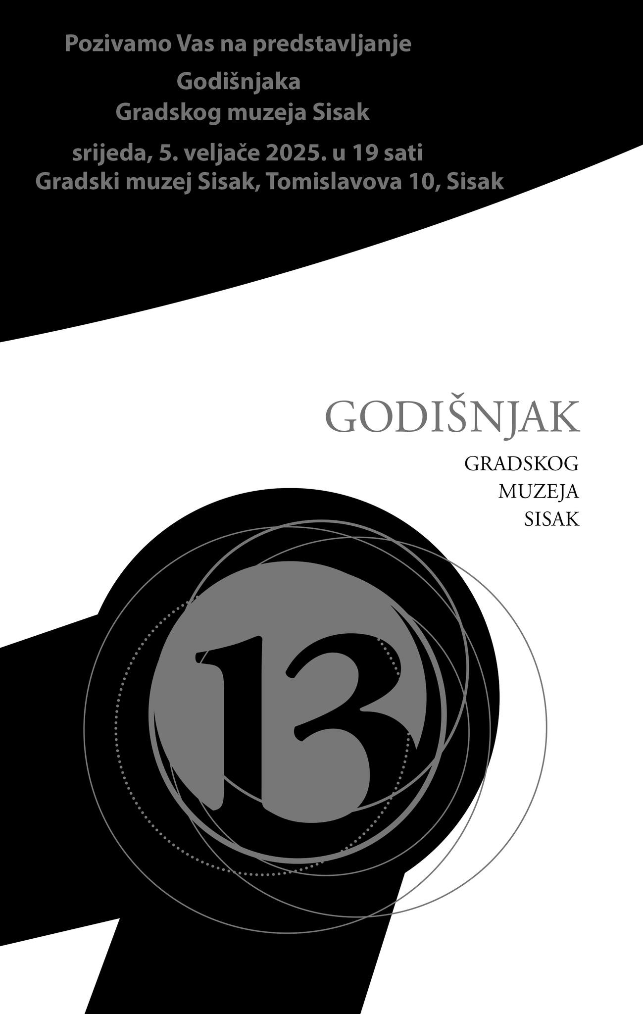 You are currently viewing GODIŠNJAK GRADSKOG MUZEJA SISAK br. 13