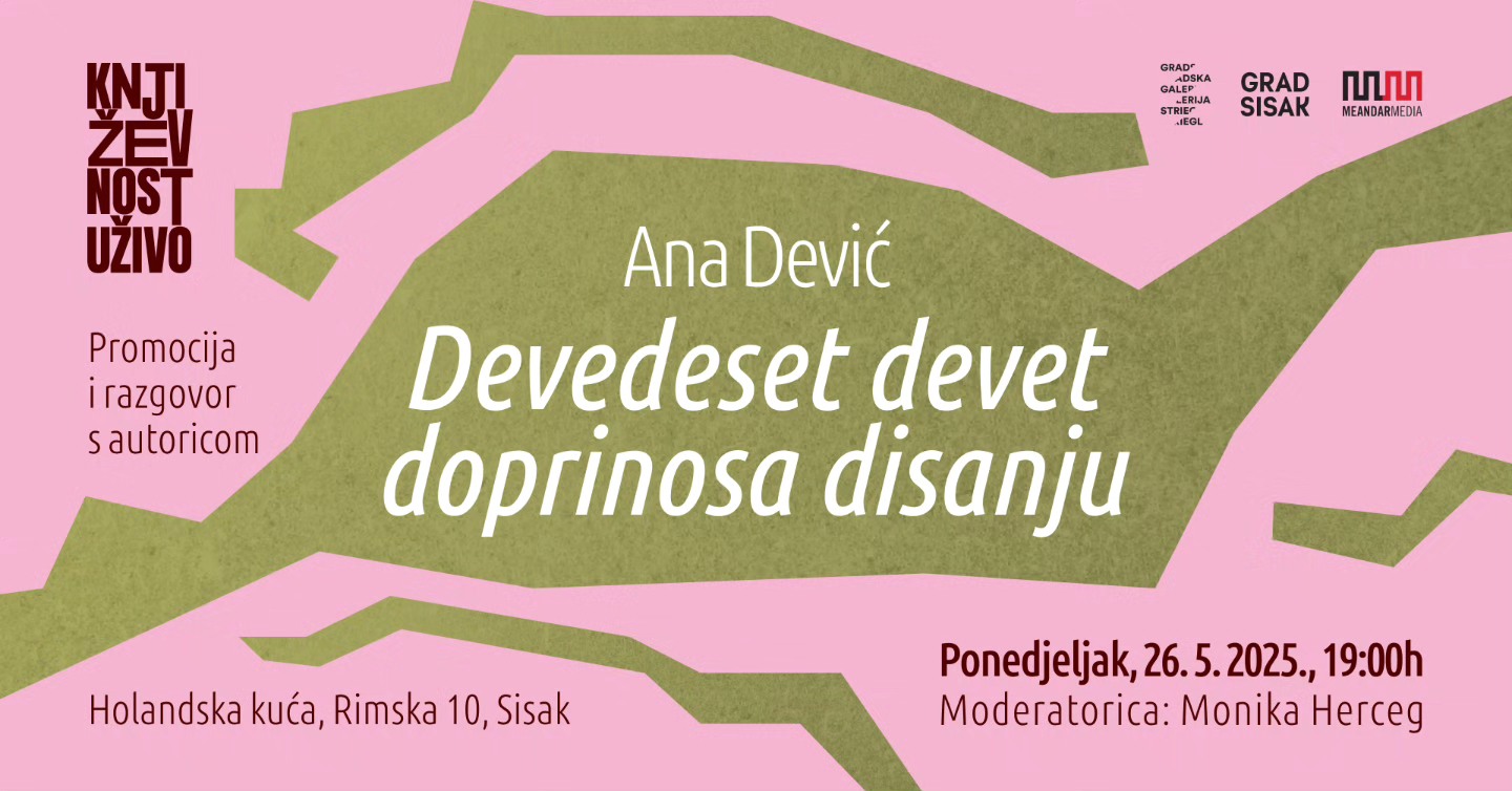 You are currently viewing Promocija knjige poezije autorice Ane Dević ”Devedeset devet doprinosa disanju”