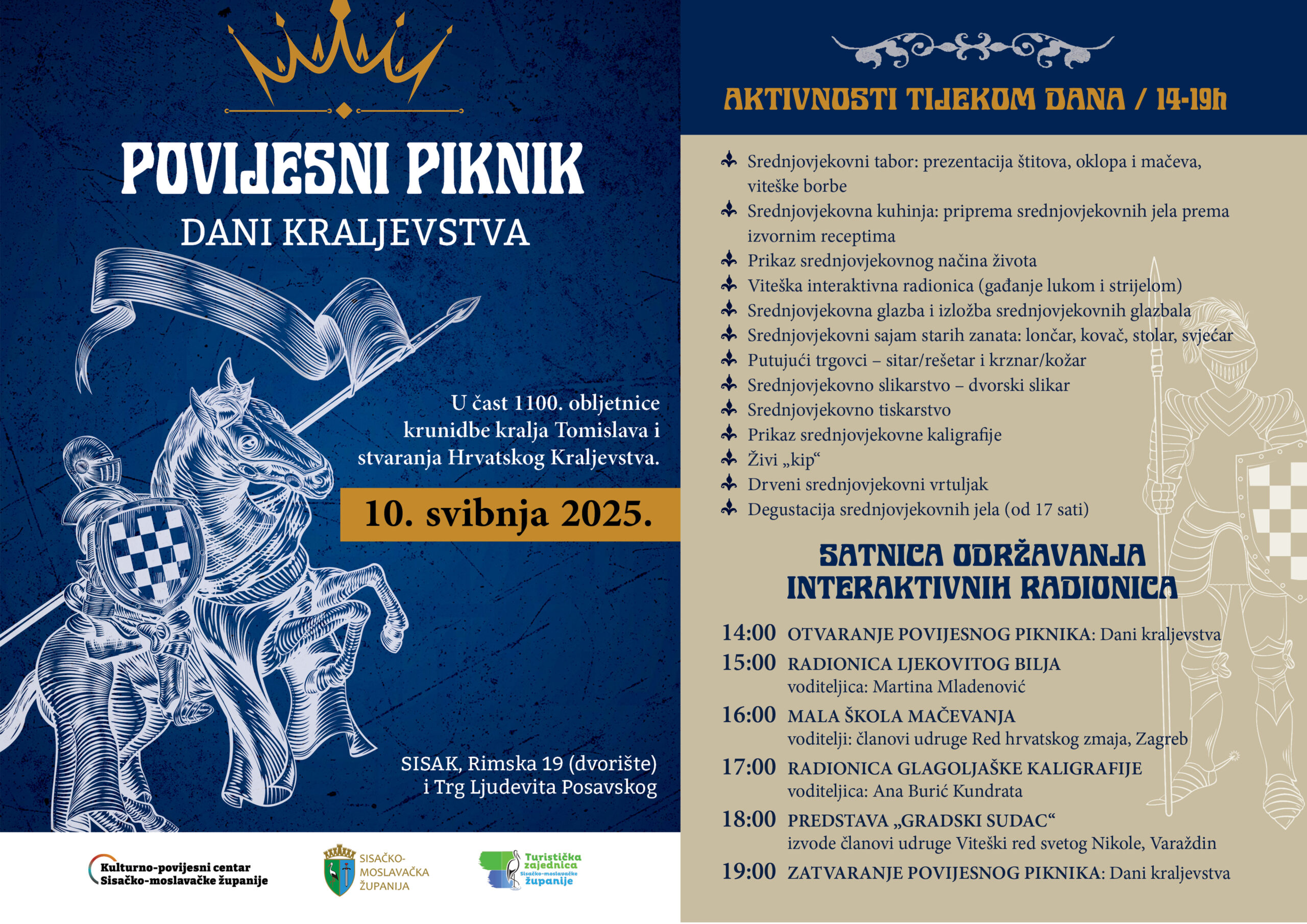 You are currently viewing Manifestacija Povijesni piknik: Dani Kraljevstva