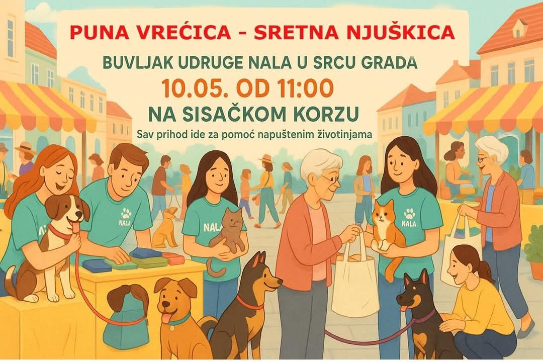 You are currently viewing Nalin buvljak stiže na manifestaciju U srcu grada!