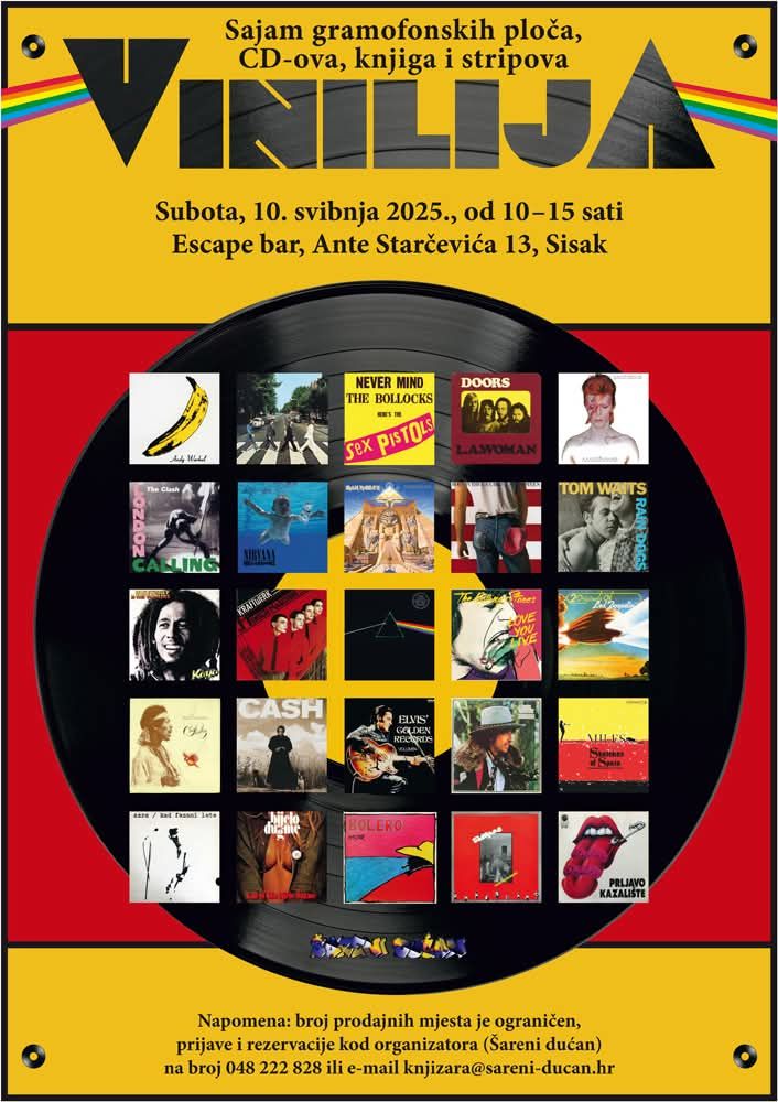 You are currently viewing Sajam gramofonskih ploča u subotu