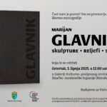 Read more about the article Promocija likovne monografije „Marijan Glavnik- skulpture, reljefi, slike“
