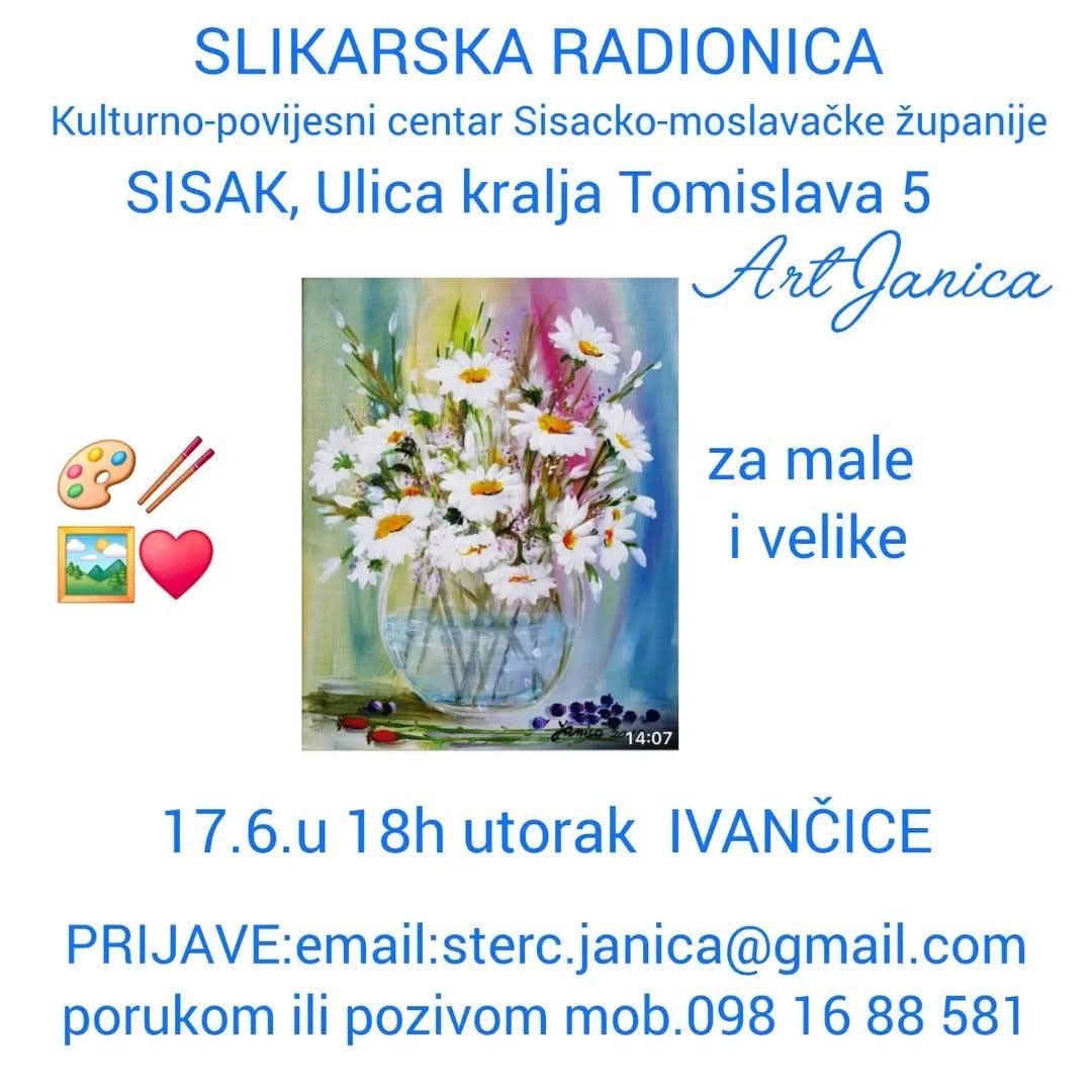 You are currently viewing Slikarske radionice pod vodstvom Janice Šterc