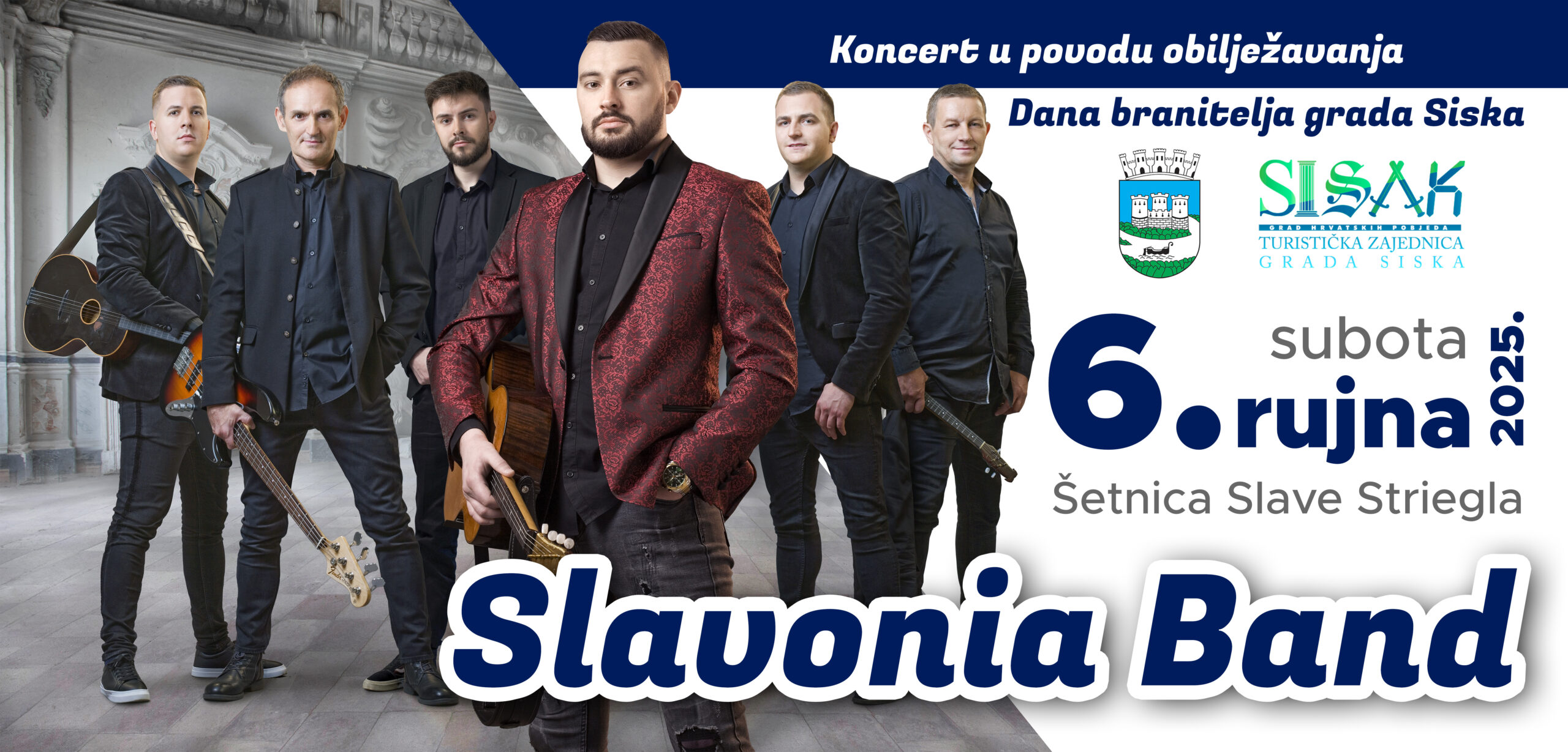 You are currently viewing Koncert Slavonia benda povodom Dana hrvatskih branitelja grada Siska