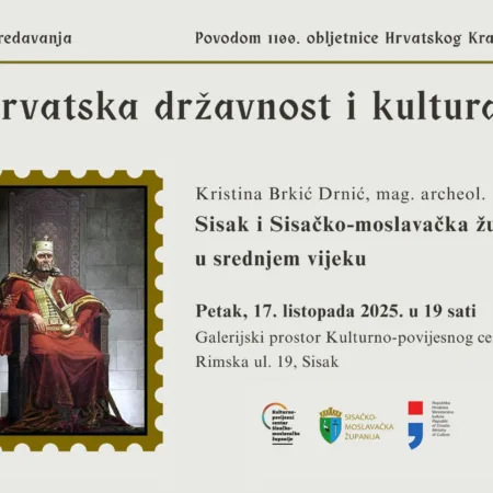 Read more about the article Predavanje pod nazivom „Sisak i Sisačko-moslavačka županija u srednjem vijeku“