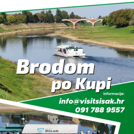 Read more about the article Brodom po Kupi u Sisku