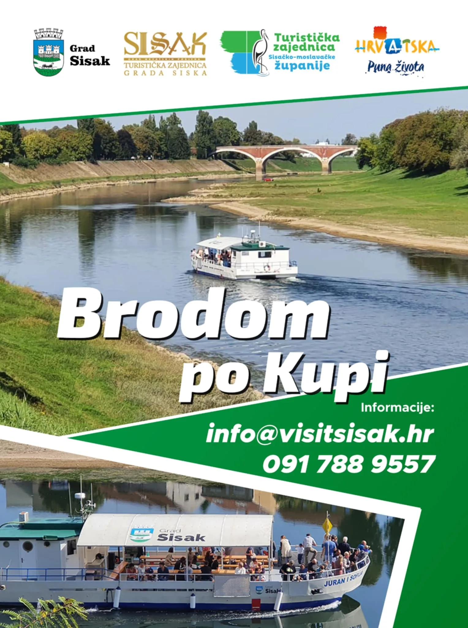 You are currently viewing Brodom po Kupi u Sisku
