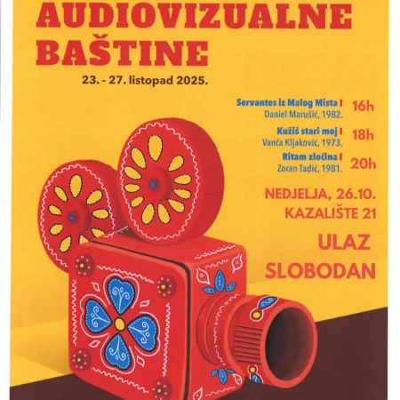 Read more about the article SVJETSKI DAN AUDIOVIZUALNE BAŠTINE