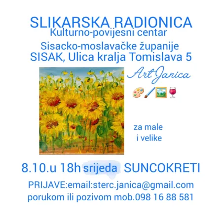Read more about the article Slikarska radionica u Sisku