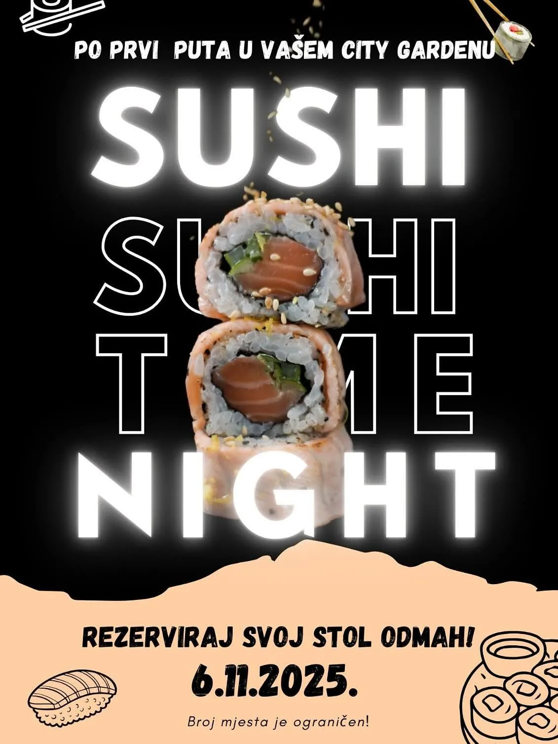 You are currently viewing Sushi dolazi u Sisak!