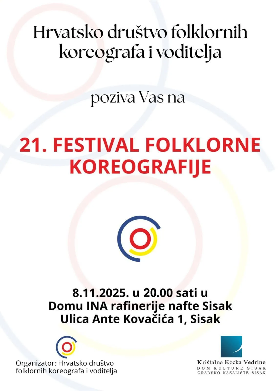 You are currently viewing Folklorni spektakl 8. studenog u Sisku