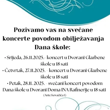 Read more about the article Obilježavanje Dana škole Frana Lhotke u Sisku