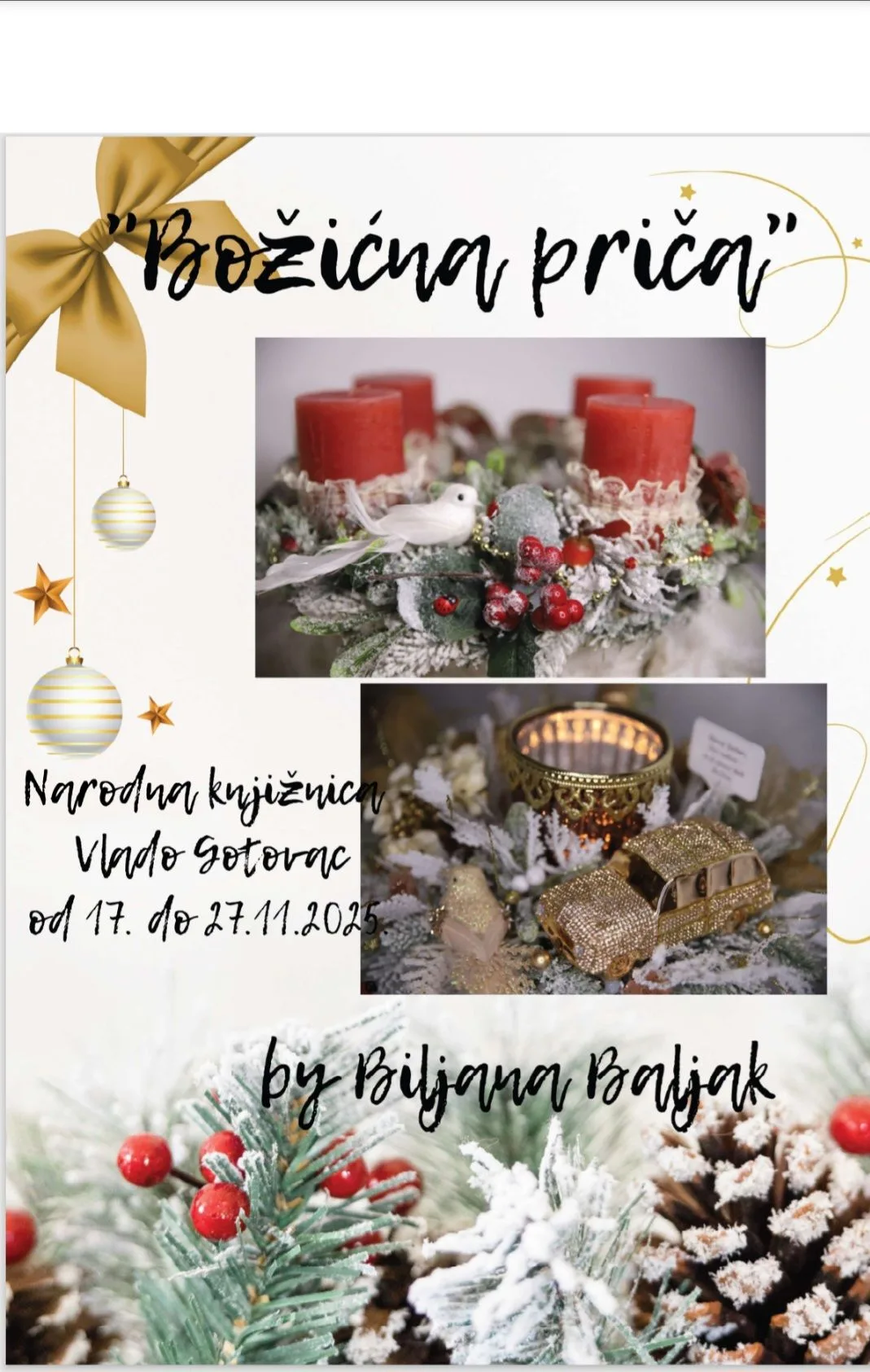 You are currently viewing Izložba unikatnih ukrasa za dom Biljane Baljak