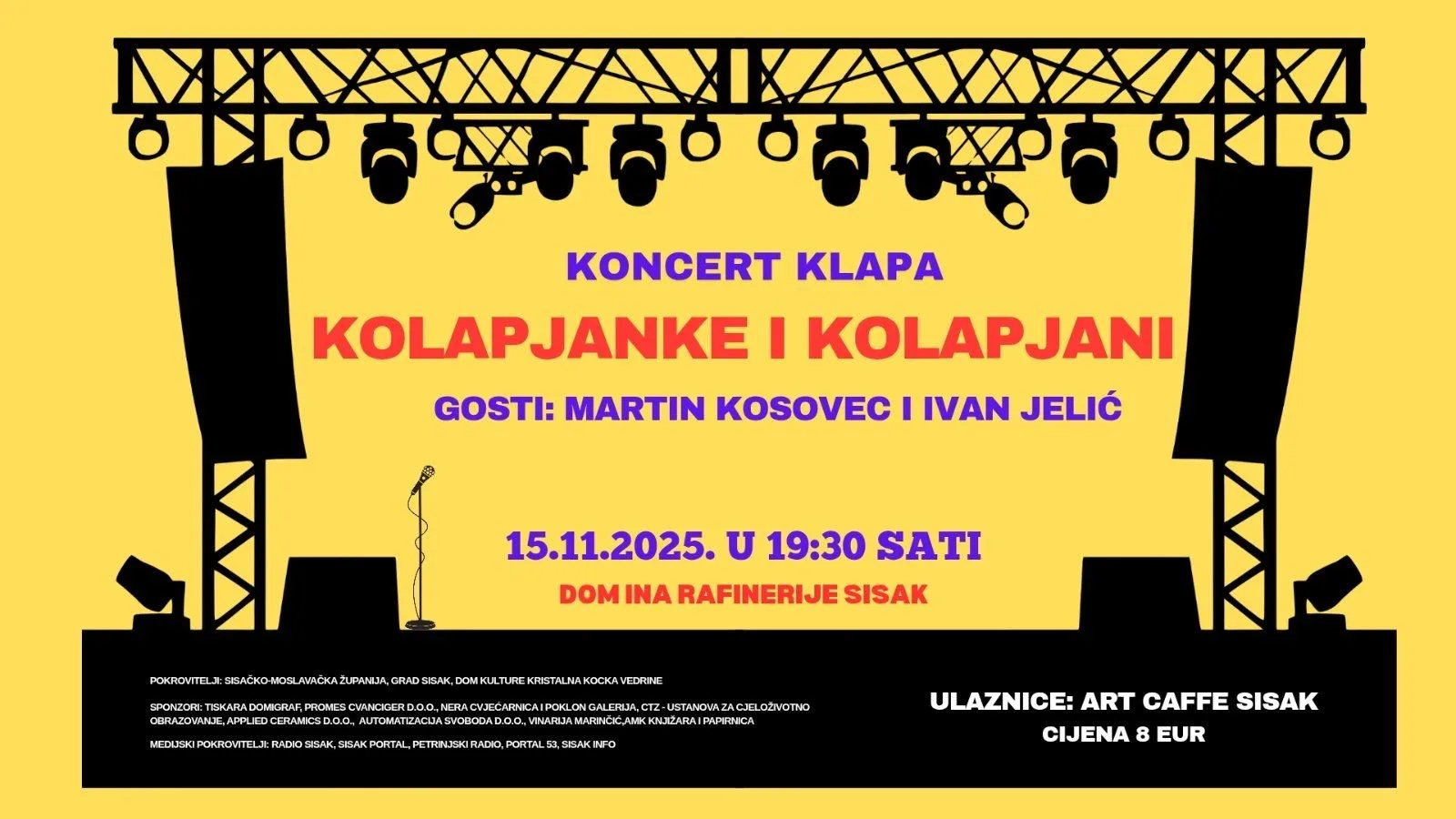 You are currently viewing KONCERT  KLAPA KOLAPJANKE I KOLAPJANI