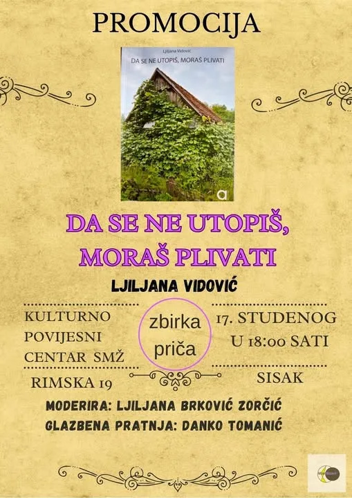 You are currently viewing Promocija zbirke priča Liljane Vidović