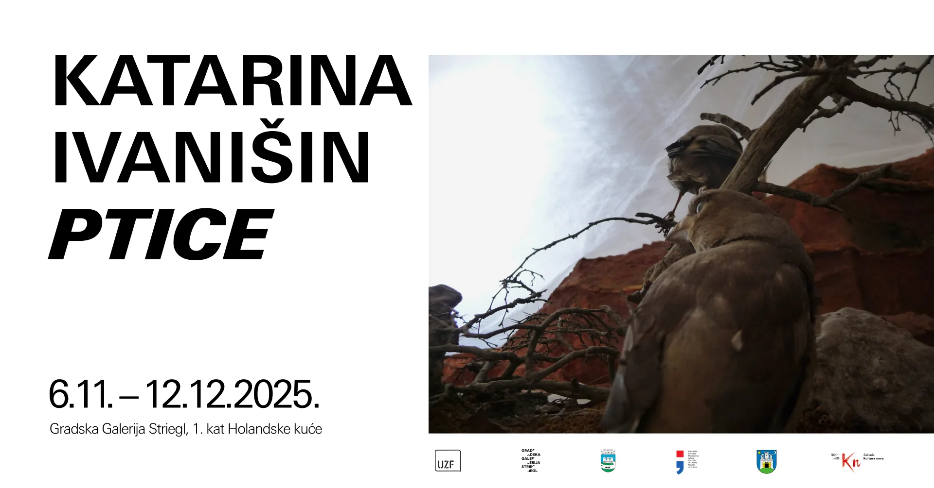 You are currently viewing Izložba KATARINE IVANIŠIN ”PTICE” U GRADSKOJ GALERIJI STRIEGL