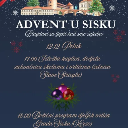 Read more about the article Advenstki program u petak 12.12.2025.