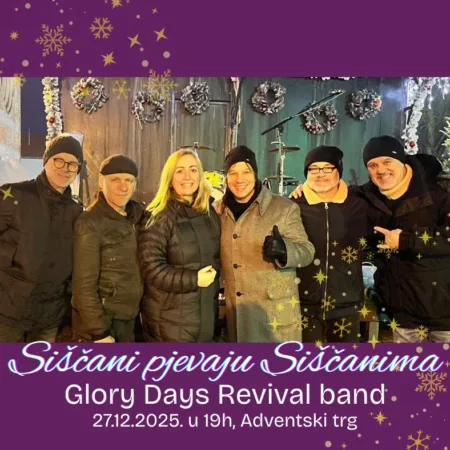 Read more about the article Siščani pjevaju Siščanima – Glory days revival band