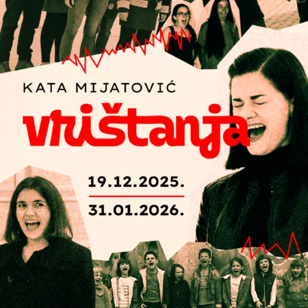 Read more about the article Otvorenje izložbe u Gradskoj galeriji Striegl / Kata MIjatović / Vrištanja