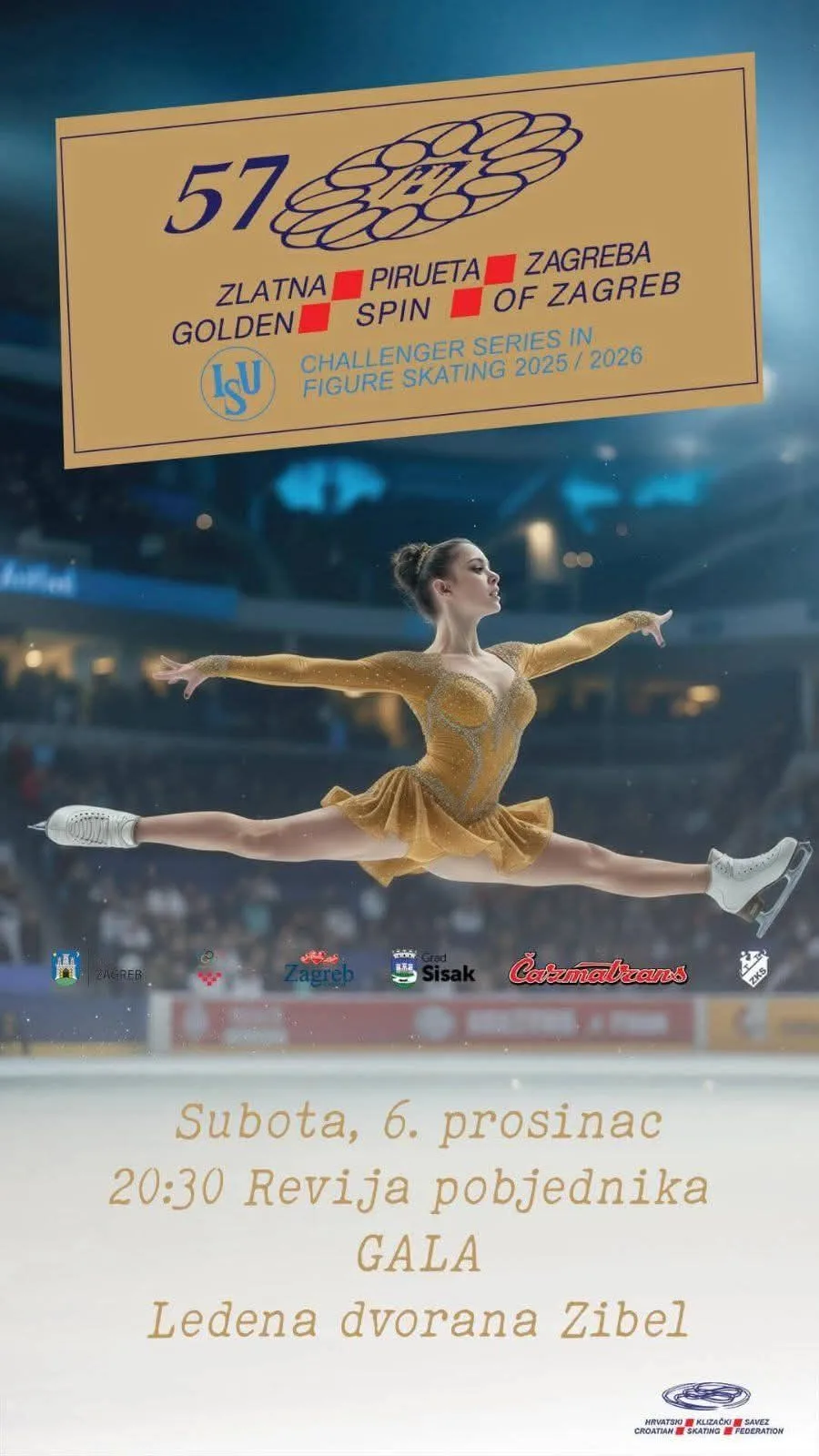 You are currently viewing Revija pobjednika Zlatne piruete u Sisku