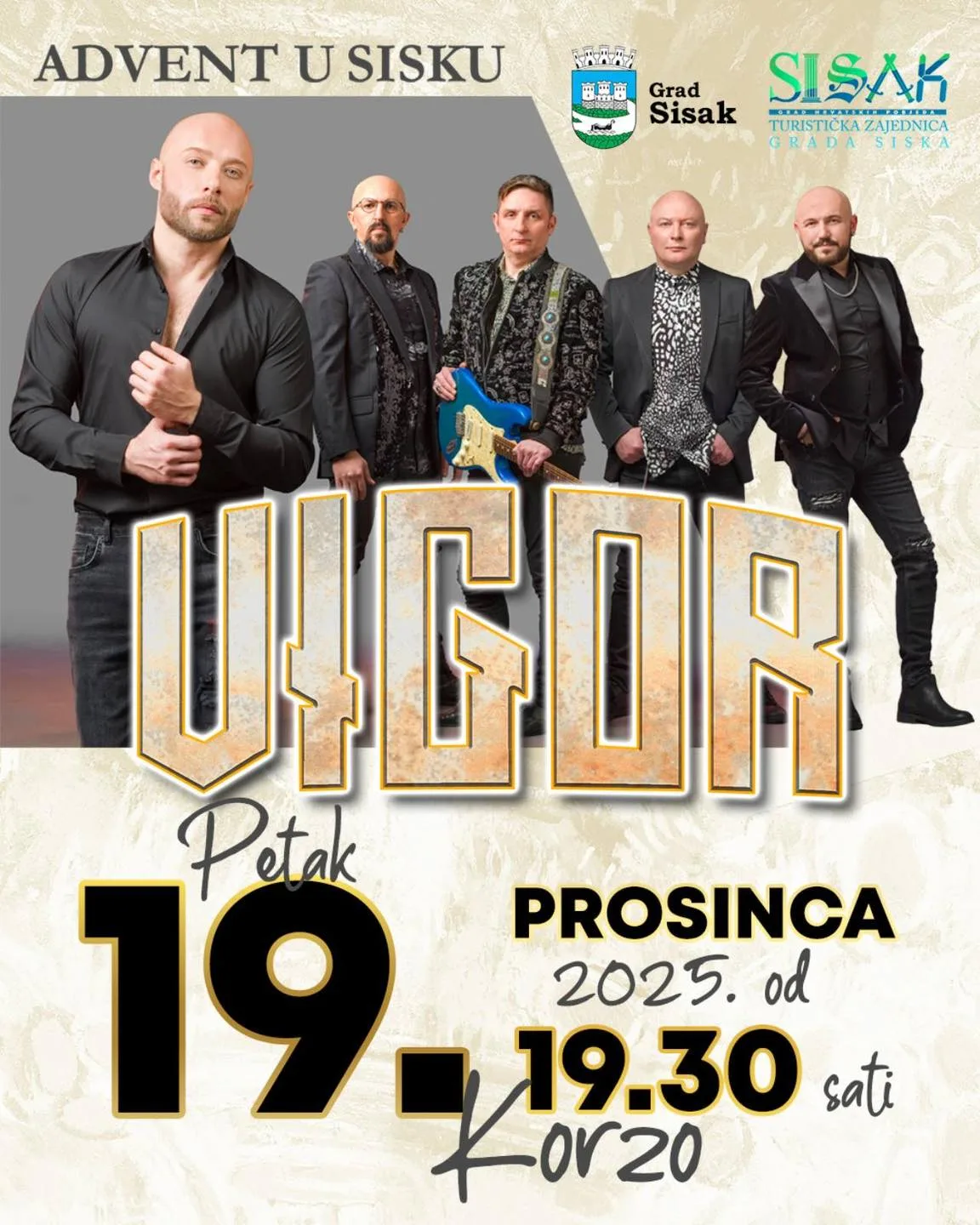 You are currently viewing GLAZBENA POSLASTICA NA ADVENTU U SISKU – GRUPA VIGOR