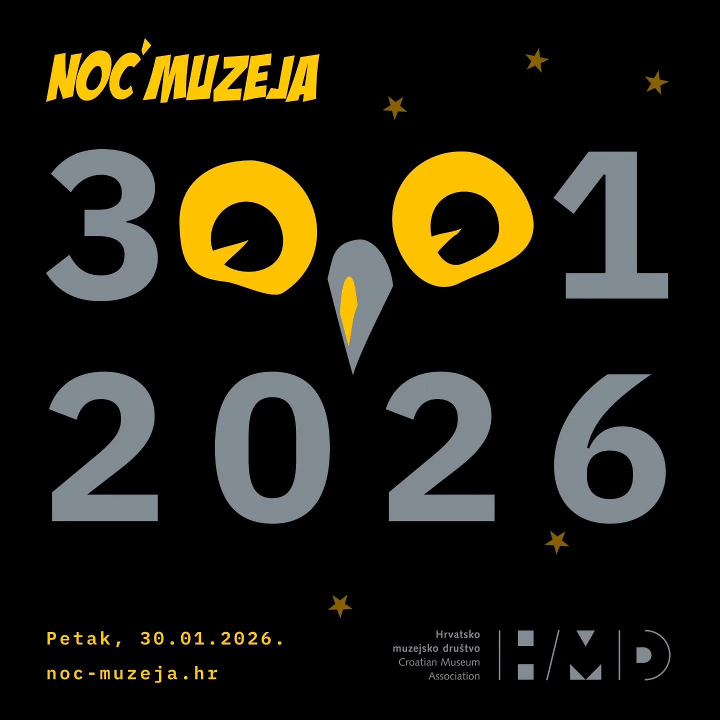 You are currently viewing Noć muzeja 2026. u Gradskoj galeriji Striegl