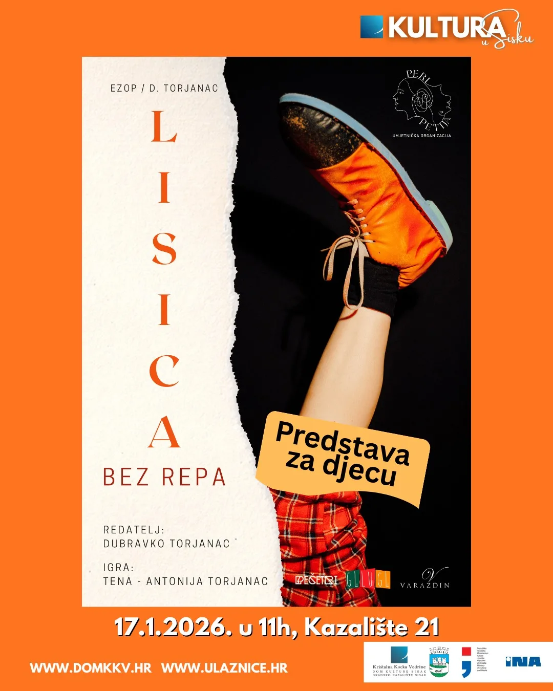 You are currently viewing Predstava “Lisica bez repa”