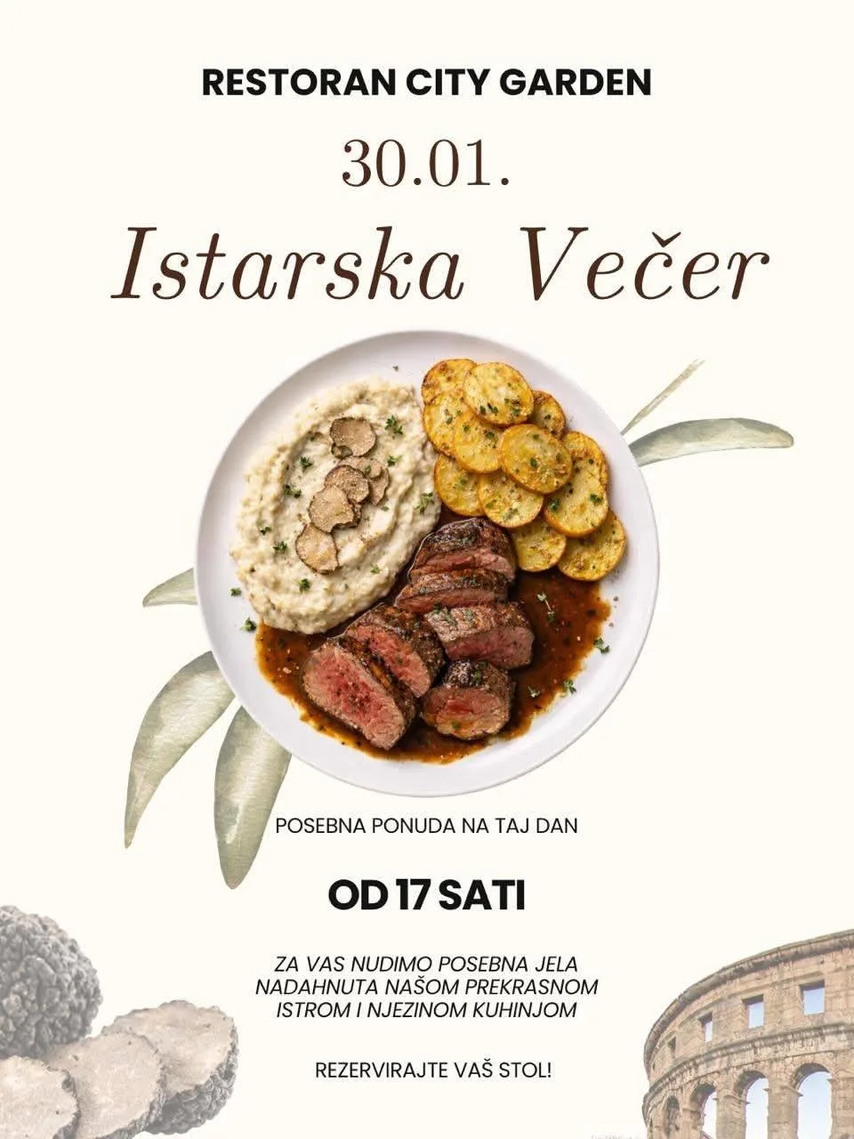 You are currently viewing Istarska večer u restoranu City Garden