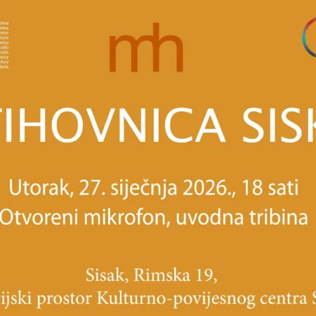 Read more about the article Uvodna tribina Stihovnice Siska Matice hrvatske