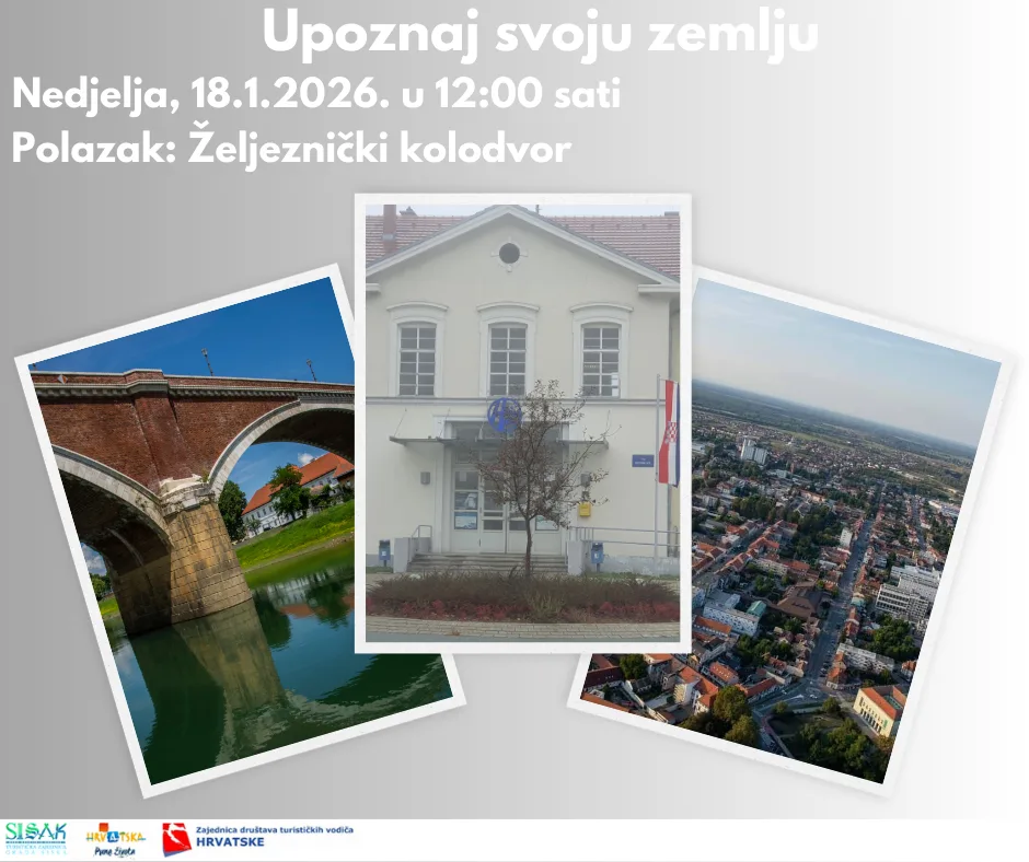 You are currently viewing Upoznaj svoju zemlju – besplatan razgled grada Siska
