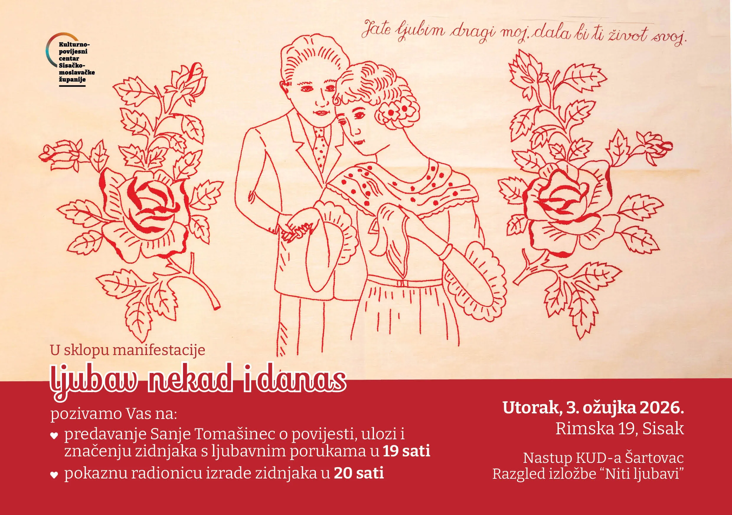 Trenutno pregledavate Predavanje „Niti ljubavi“