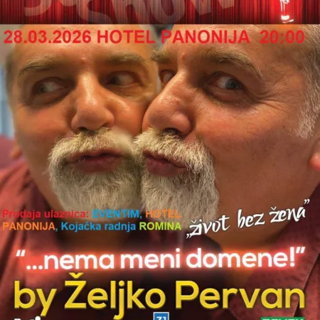 Pročitajte više o članku Večer smijeha u Hotelu Panonija