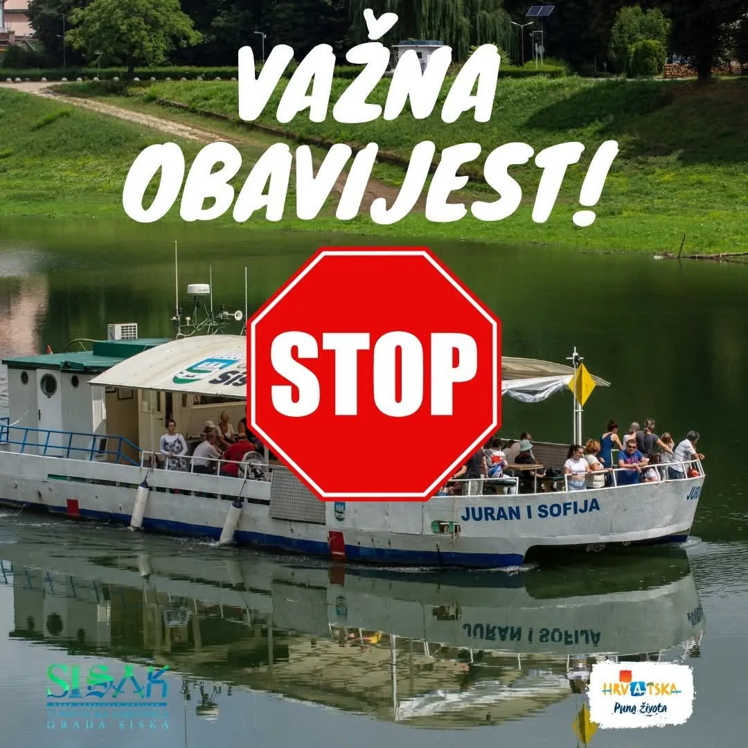 Trenutno pregledavate Brod Juran i Sofija trenutno ne plovi po rijeci Kupi u Sisku