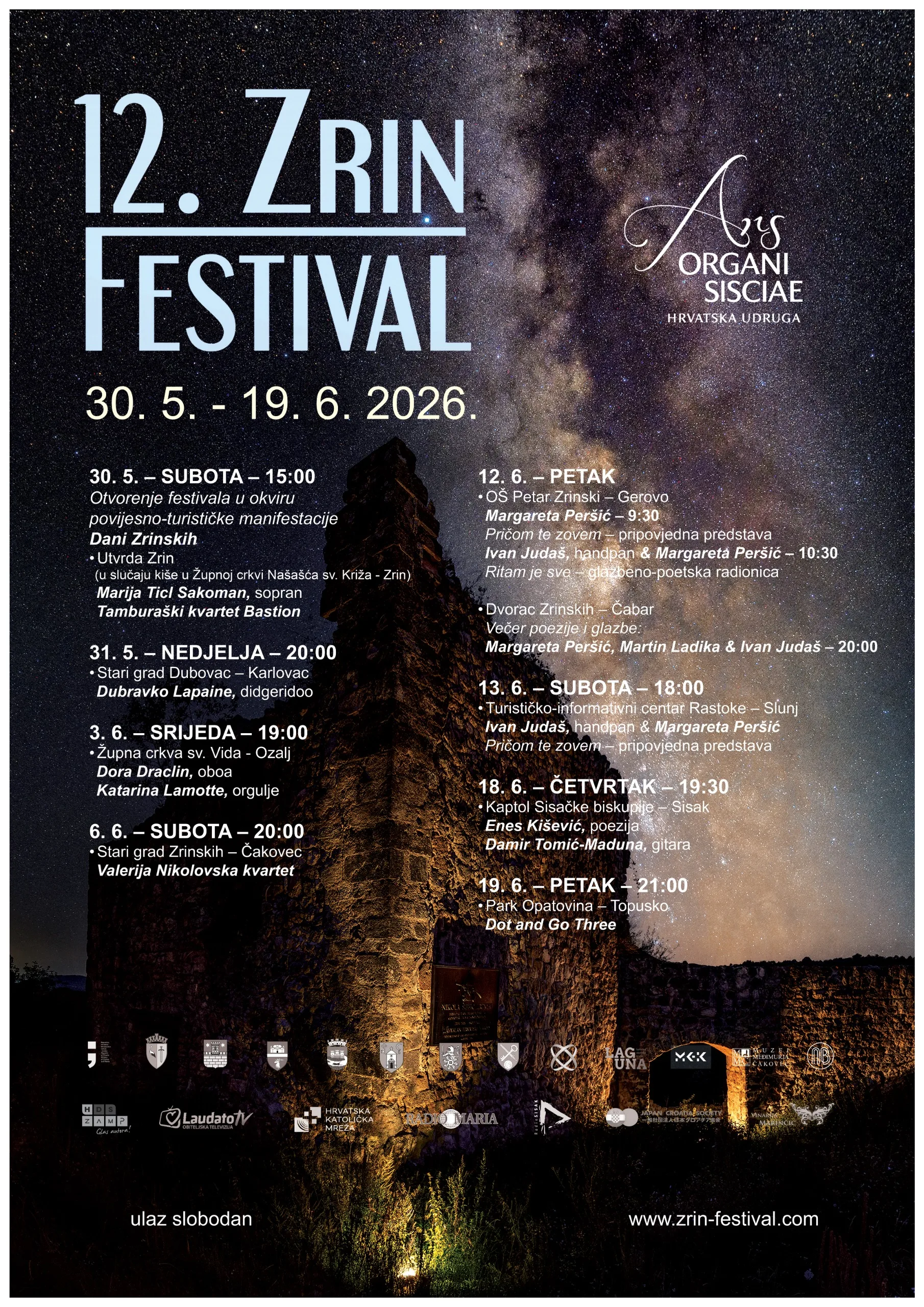 Trenutno pregledavate 12. Zrin Festival