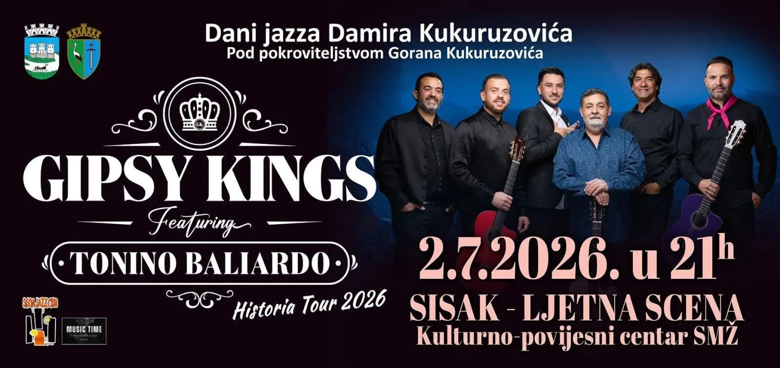 Trenutno pregledavate Legendarni Gipsy Kingsi dolaze u Sisak