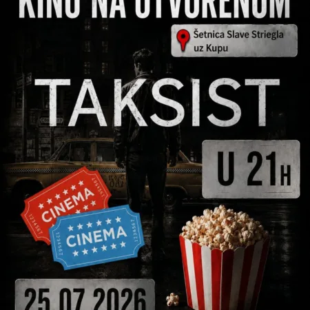 Pročitajte više o članku KINO NA OTVORENOM – TAKSIST