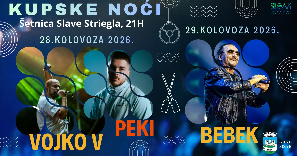 Trenutno pregledavate Detaljan program Kupskih noći 2026.!