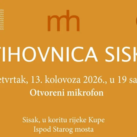 Pročitajte više o članku Stihovnica Siska Matice hrvatske – 13. kolovoza 2026.