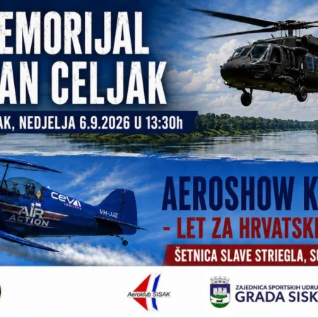 Pročitajte više o članku Ovog vikenda Aeroshow Kupa i XIV. Memorijalni aeromiting Marijan Celjak